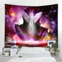 fantasy angel decorative tapestry mandala bohemian hippie wall curtain tapestry hanging at home living room bedroom