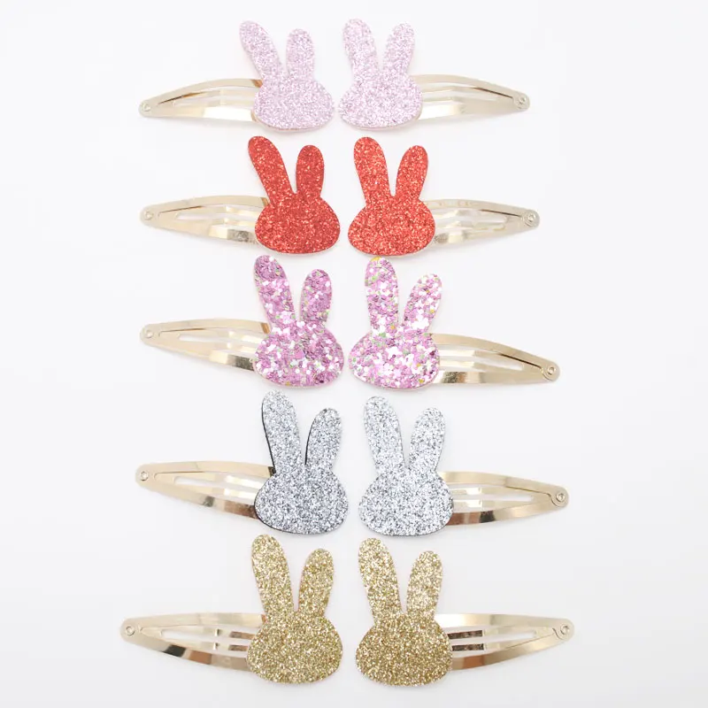 Mix Hairclips 10 шт./лот, маленький размер, заколки для девочек, блестящее сердце, подарок на день рождения, аксессуары для маленьких девочек, детский зажим для волос для детей - Цвет: Mix Hairclips