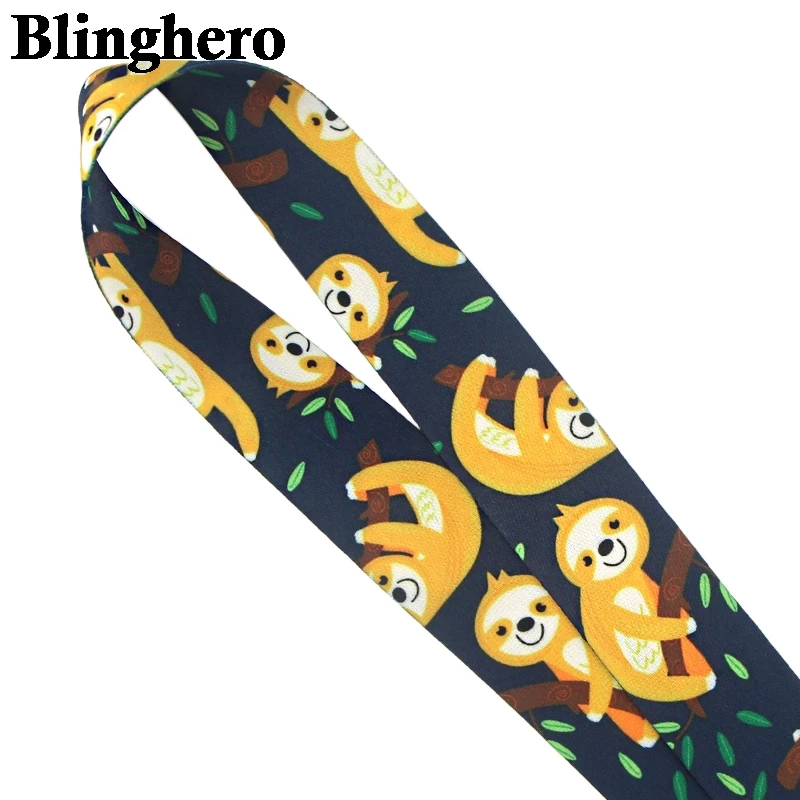 CA645 ленивый Ленивец ремешки крутой шейный ремень мобильный телефон КЛЮЧИ ID