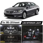 Автомобильная светодиодная лампа Canbus W5W T10, белая лампа для внутреннего освесветильник автомобиля для 1993-2014, 2015, 2016, 2017, 2018, Honda Accord, купольная лампа для чтения карты