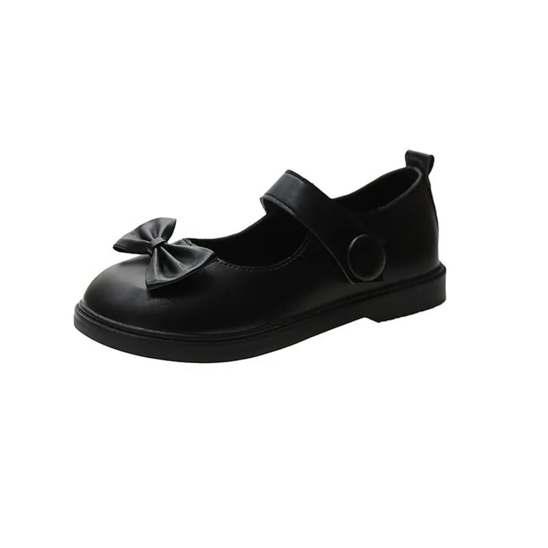 

Mori Women's Soft Sister Small Leather Shoes Retro Mary Jane Women's Shoes Flat Lolita Shoes Girl Cosplay Maid Dress Shoes