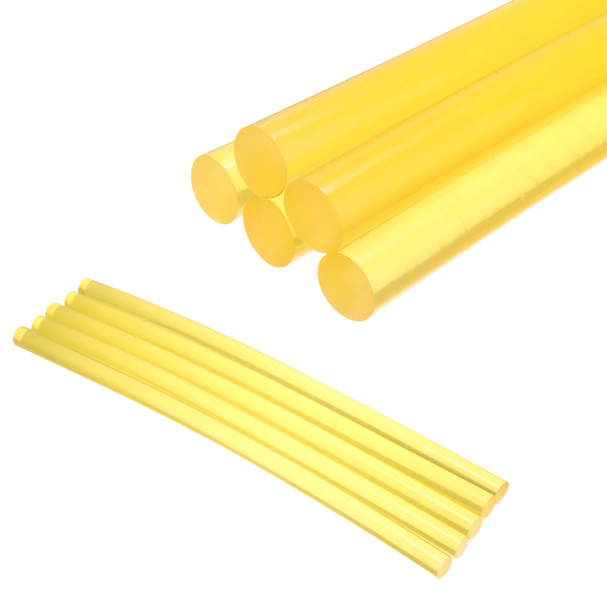 Mayitr 5 шт. желтая клеевая палочка для кузова автомобиля безболезненное удаление