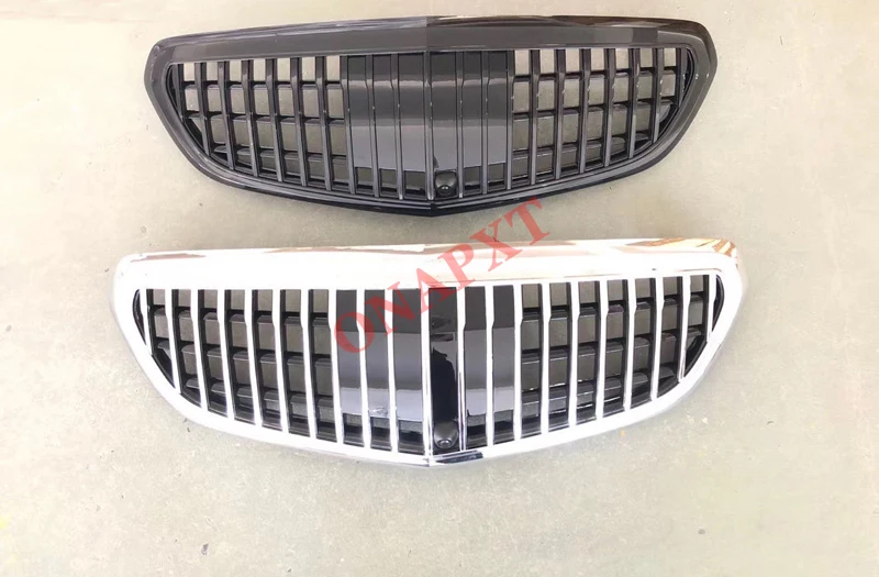 

Car Hood Bumper For Maybach Front Grill Car Styling Middle Grille Vertical Bar 2014-2015 For Mercedes-Benz E-Class W212