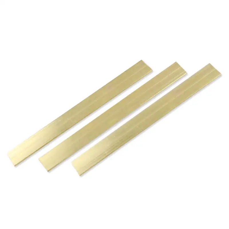 Länge 250 mm, 200 mm, H59, Messing-Flachstab-Plattenstreifen, Dicke 20 mm, 15 mm, 10 mm, 6 mm, 5 mm, 3 mm, reines Kupfer, solide Metallplattenmaterial – Detail 5