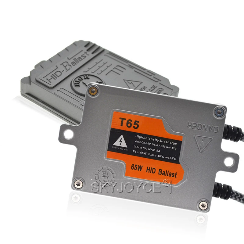 SKYJOYCE изюминка 65 Вт ксеноновый HID комплект AC 12 В тонкий электронный реактор 5500 к