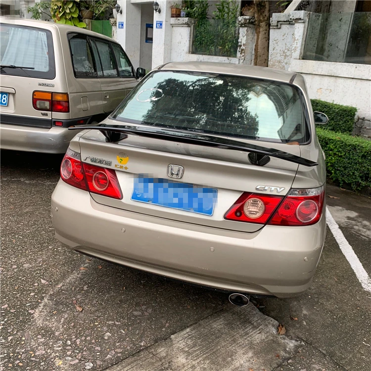 Спойлер для Honda City 2001-2005 высококачественный спойлер автомобиля из ABS материала