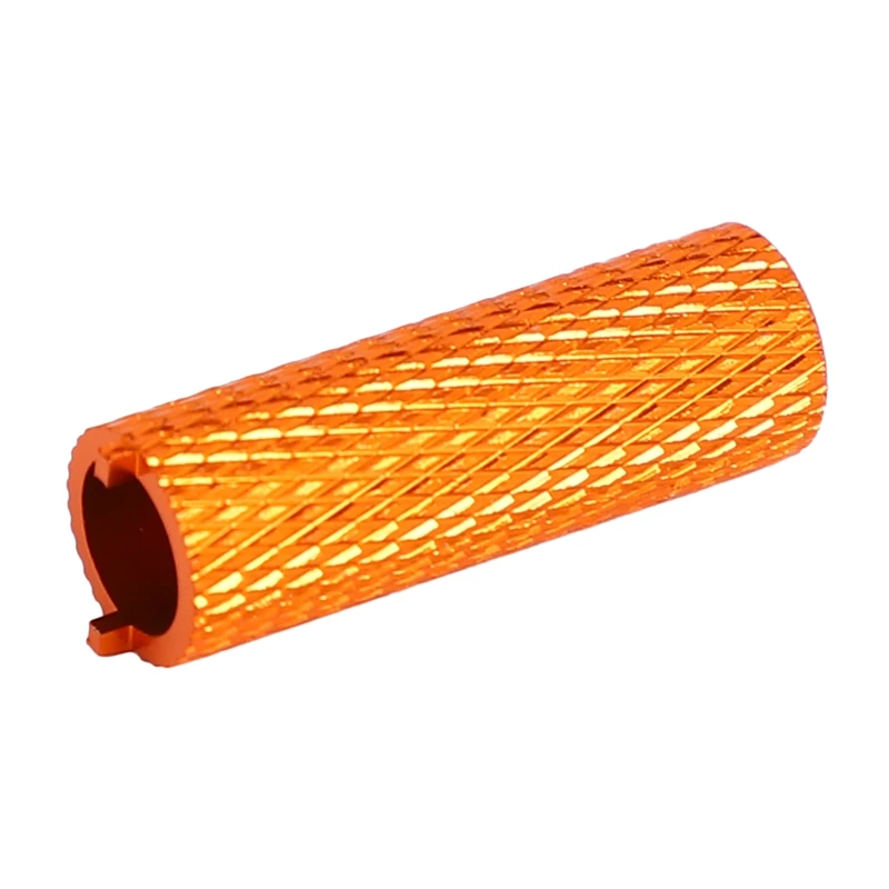 

1Pcs Remote Control Toggle Switch and 8Pcs Aluminum Alloy Nut Accessory Orange