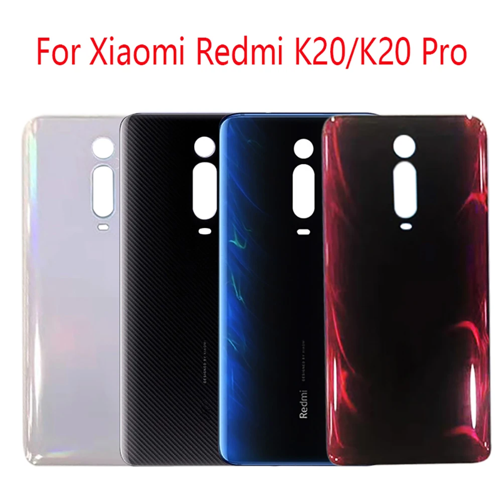 

New Original Battery Cover For Redmi K20 K20Pro Rear Glass Door Case For Xiaomi Mi9t Pro Back Glass Replacment For Xiaomi K20
