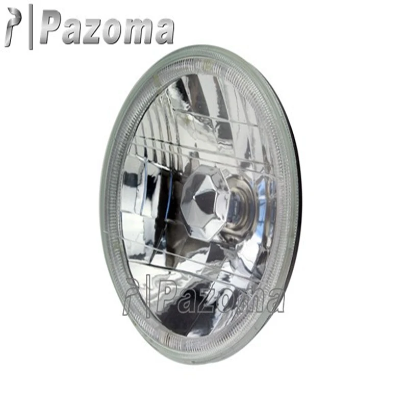 5 3/4 &quotсиний мотоцикл Проектор H4 60/55W с украшением в виде кристаллов Halo фара для