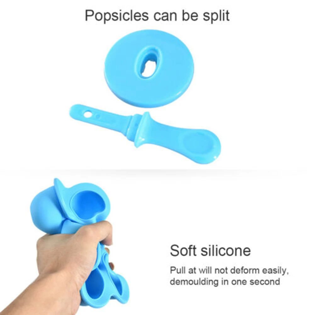 Высококачественная антипригарная кремовая форма Ices с 7 отверстиями силиконовая