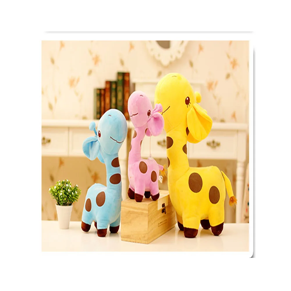 Милый подарок унисекс плюшевый жираф мягкая игрушка животное уважаемая кукла