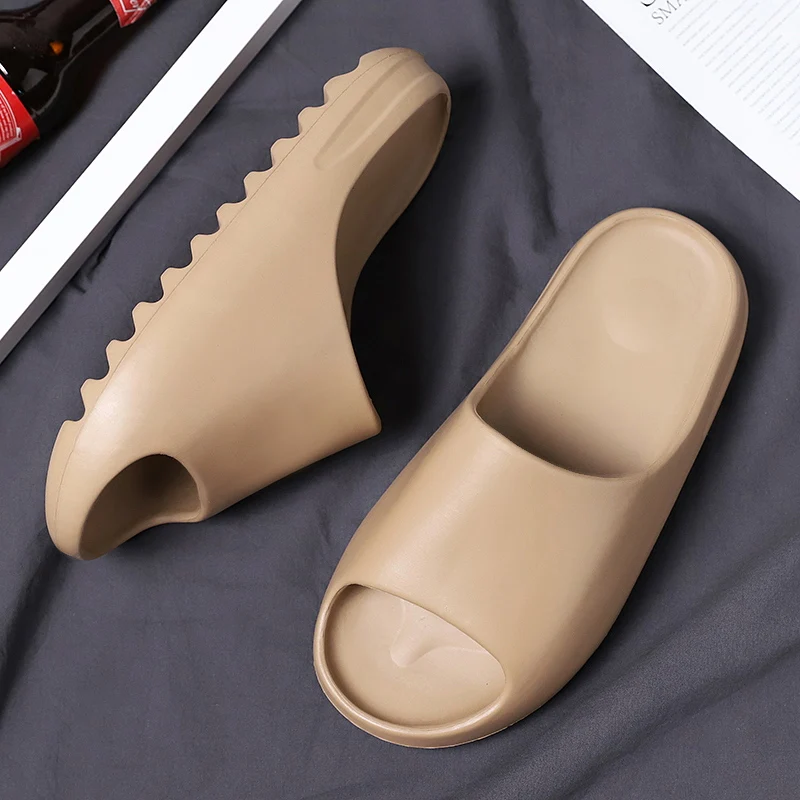 

Four seasons new fashion coconut couple beach shoes sandals outdoor home two-wear thick-soled flip-flops 35-46 size ultra light