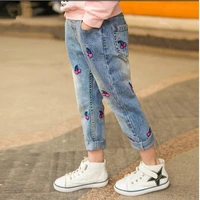 kids jeans for spring and autumn childrens wear girls autumn new 5 12 year old girls jeans casual pants girls jeans girl age 12