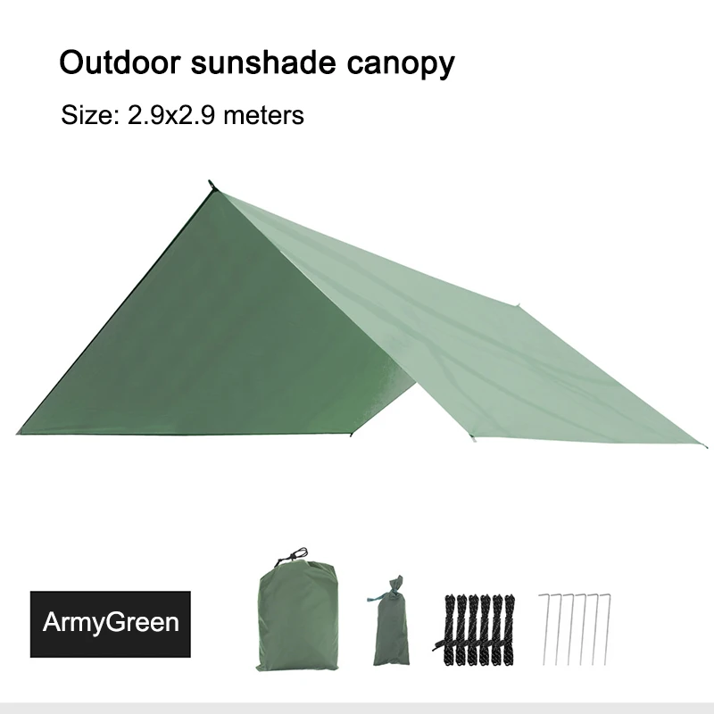 

Ульсветильник портативный водонепроницаемый солнцезащитный навес для отдыха на природе, коврик для кемпинга и пикника, влагостойкий коври...