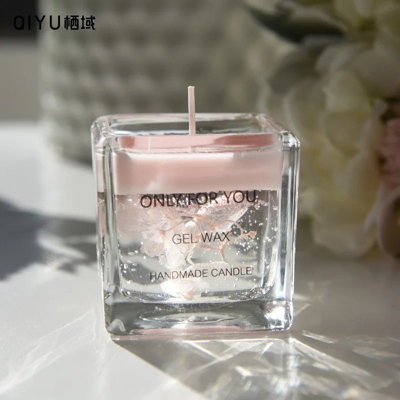 Аромат свадьба день рождения свечи милый квадратный подарок дети сад уличные