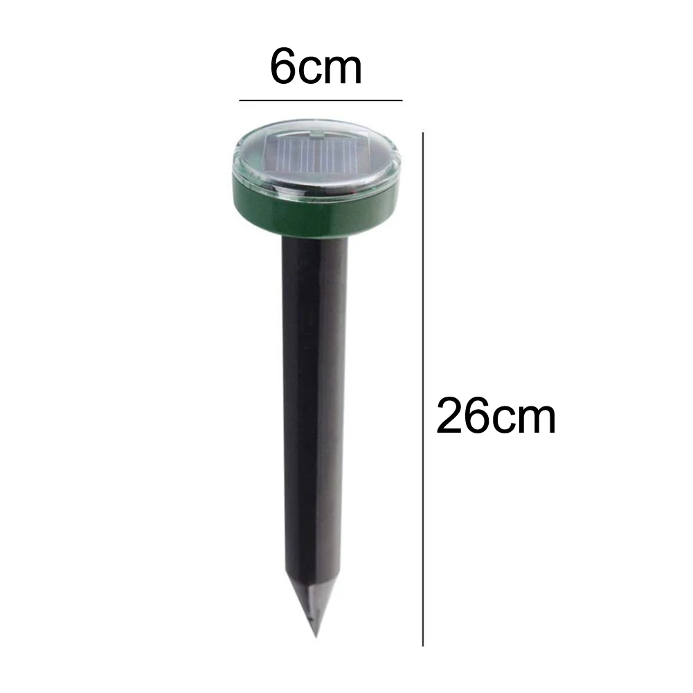 

4Pcs Practical Anti-Rat Repellent Solar Ultrasonic Repeller Spike Garden Pest Deterrent Outdoor Pest Repeller Mouse Trap Device