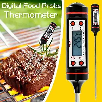 Цифровой термометр для барбекю приготовления пищи кухни зонд вода молоко масло