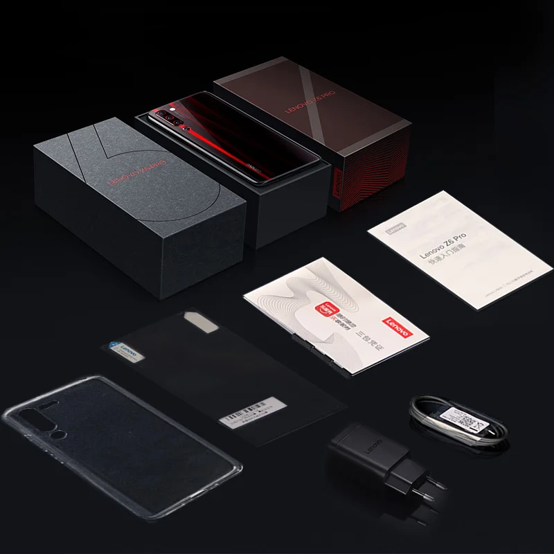Lenovo Z6 Pro с бесплатным подарком восьмиядерный смартфон Snapdragon 855 8 ГБ 128 6 39 дюйма