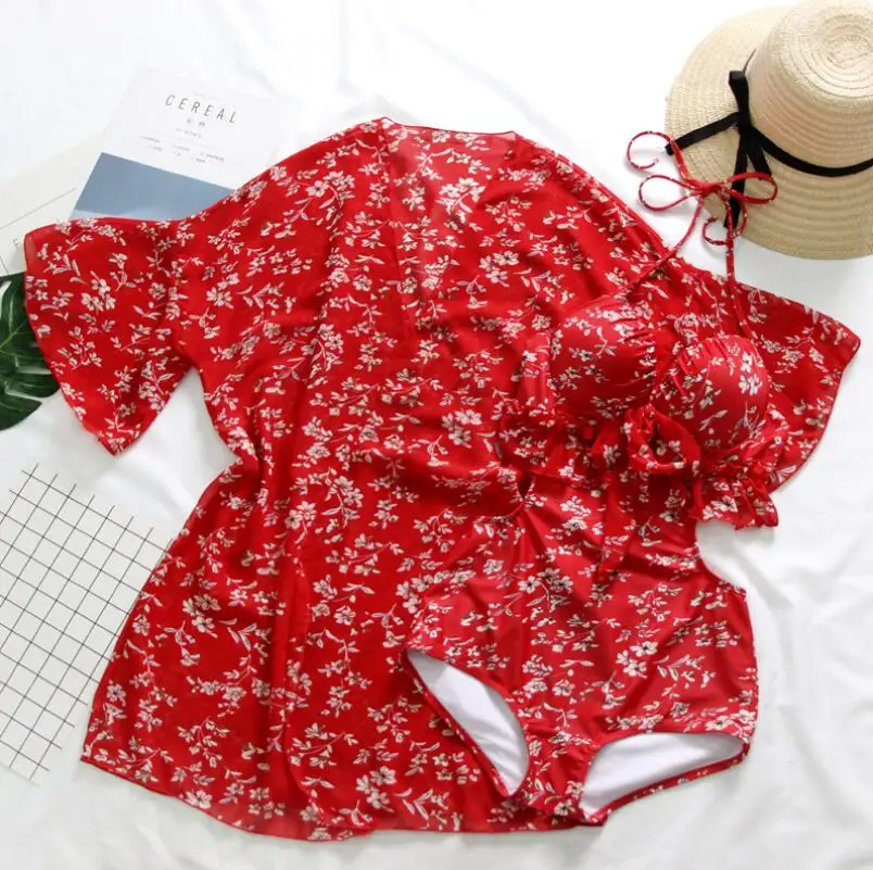 Красные красочные купальники для пар комплект бикини шорты пляжные Плавки