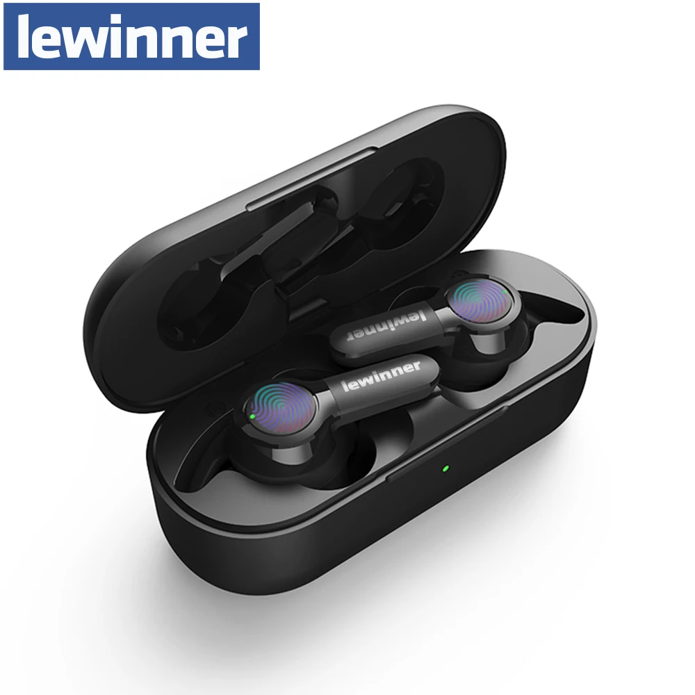 TWS наушники Lewinner TS04 с 2 микрофонами ШПД CVC 8 0 воспроизведение 40 часов