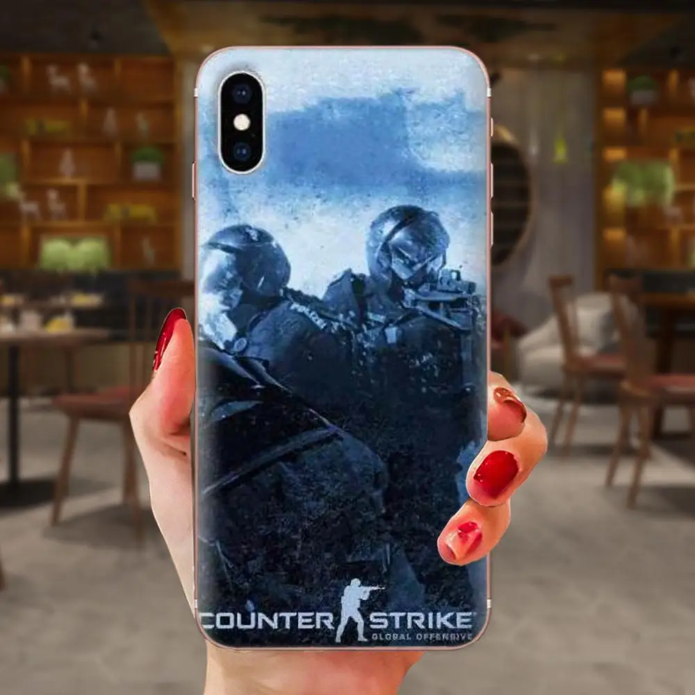 TPU чехол для телефона Cs Go Counter Strike Gun Xiaomi Redmi Mi 4 7A 9T K20 CC9 CC9e Note 7 8 9 Y3 SE Pro Prime Play |