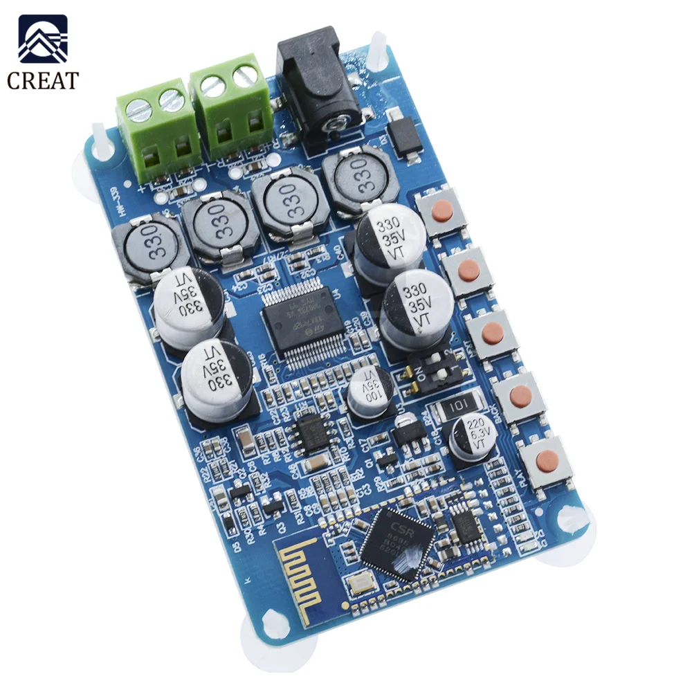 Беспроводной аудиоприемник Bluetooth 4 0 цифровой усилитель TDA7492P 50 Вт + Плата