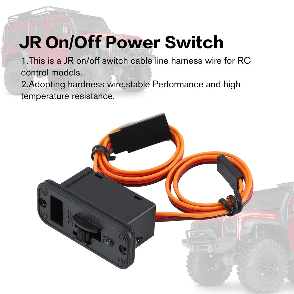 3 пути Средний ВКЛ/ВЫКЛ Выключатель питания провод жгута кабель с JR коннекторами