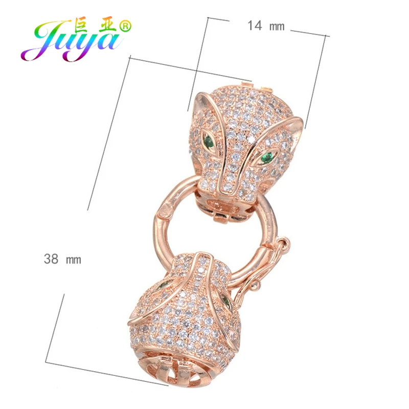 Juya Ali Moda кубический цирконий декоративный Дракон крепеж разъемы для DIY натуральный камень барокко Жемчуг Ювелирные изделия с кистями изготовления