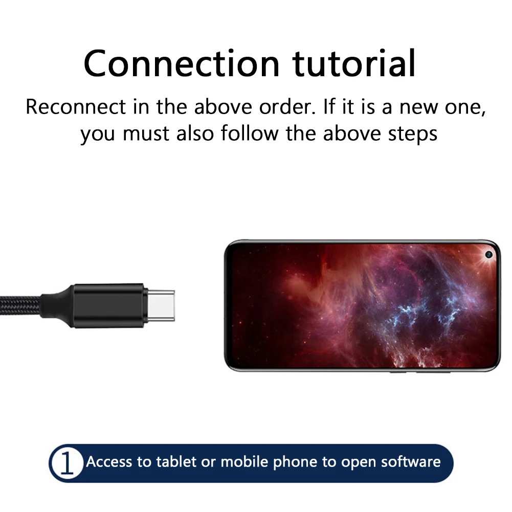 Адаптер USB Type C-B для принтера конвертер C мама в B папа контроллера HDMI-совместимого