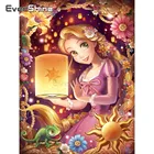 EverShine Diamond Embroidery Girl Cross Stitch Diamond Painting Full Square Cartoon Picture Of Rhinestones Diamond Mosaic Kits