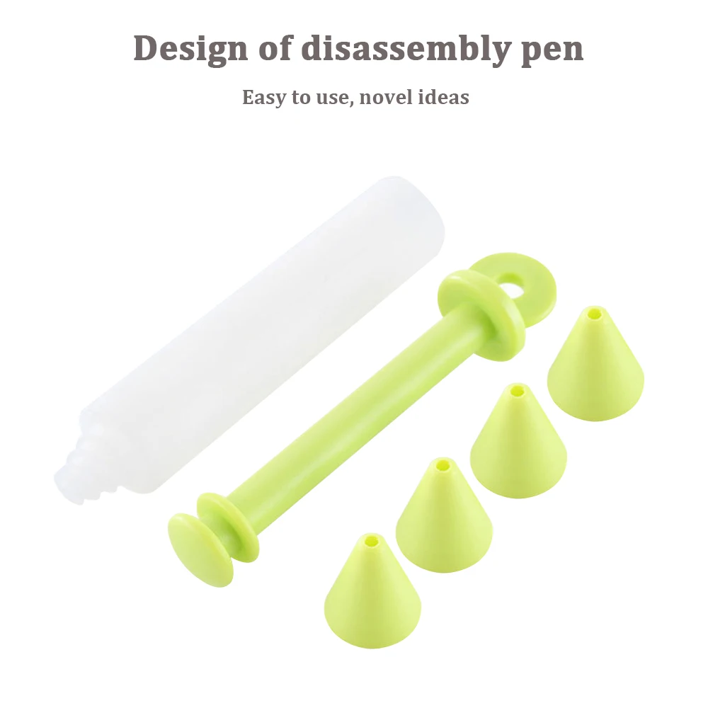 Новая силиконовая письменная ручка для украшения торта шоколада инструменты