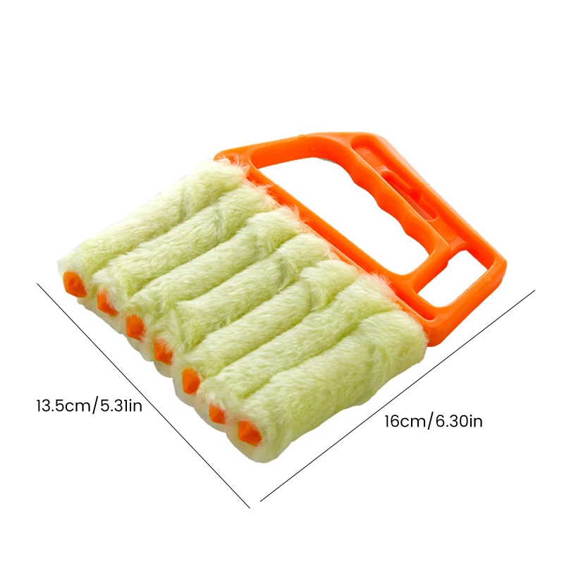 

Useful Microfiber Window Cleaning Brush Air Conditioner Duster Cleaner With Washable Venetian Blind Blade Cleaning Cloth