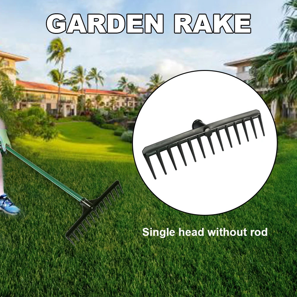 

Portable Retrieve Ball Club Lightweight Golf Rake Practical Multifunction Gardening Tools Durable Easy Install Glass Fiber
