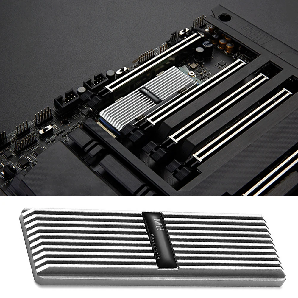 

Thermal Pad Hard Disk Cooling System Heat Dissipation M.2 Cooler SSD Heatsink Home Desktop PC Professional Office Gasket