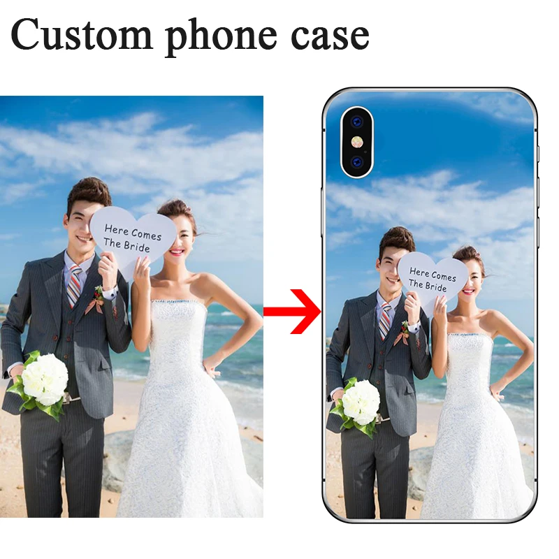 Personalized Customized Photo Name Case For Redmi Note 7 6 5 Plus 7A 6A Pro K20 Xiaomi Mi 9 8 SE 5X 6X A2 | Мобильные телефоны и