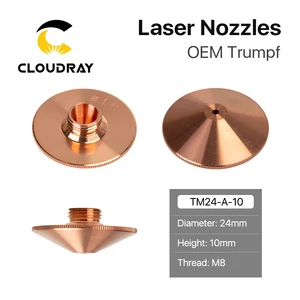 Однослойные лазерные сопла Cloudray D24 Калибр 0,8 мм-2,7 мм