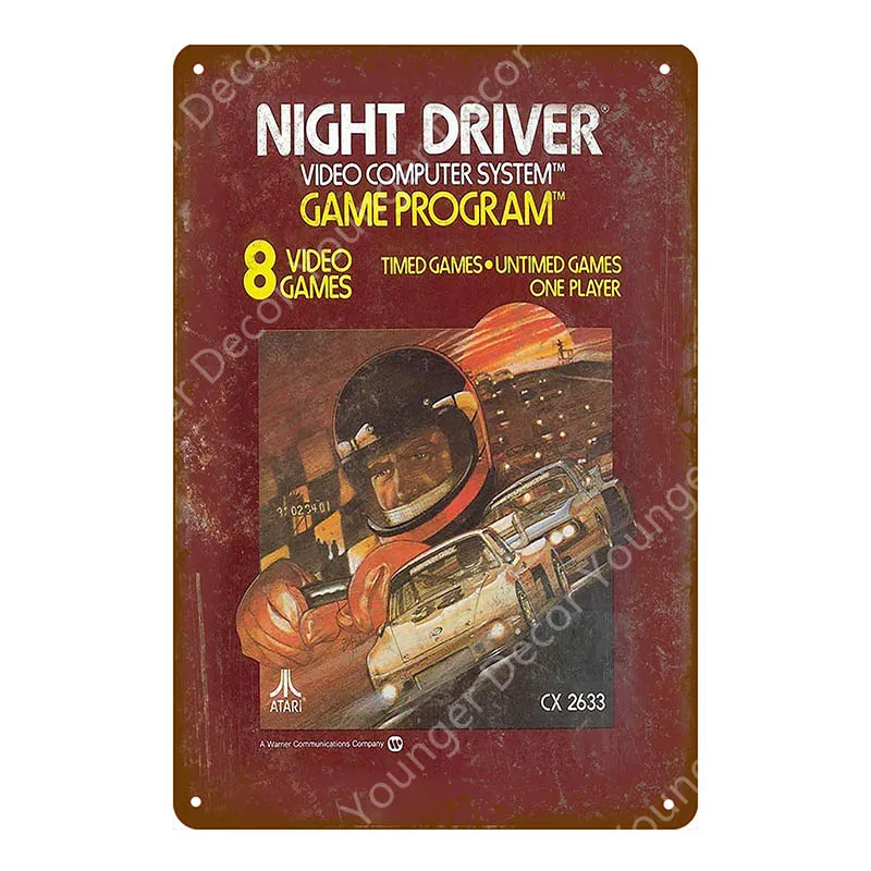 YD8049BI Power Play игровая видео игра программа плакат винтажные металлические знаки настенная живопись декоративная табличка детская комната домашний декор YI-163 - Цвет: YD8049BI