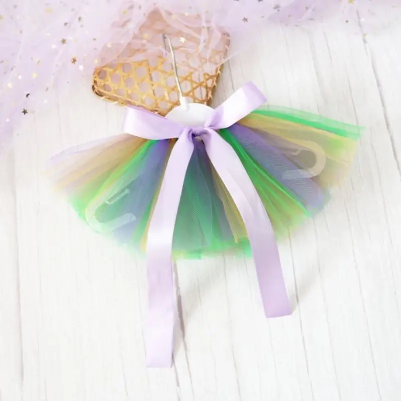 

Pet Lace Princess Tutu Dress Clothes Apparel Costume Carnival Pet Mesh Skirt