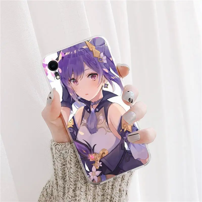 

genshin impact Phone Case For iPhone X XS MAX 11 12 pro max 6 6s 7 7plus 8 8Plus 5 5S XR se 2020 case