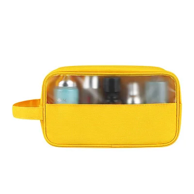 

High Quality Soft Pu Leather For Women Travel Storage Bag Waterproof Toiletries Organize Cosmetic Bag 2021 New Makeup Wash Bag