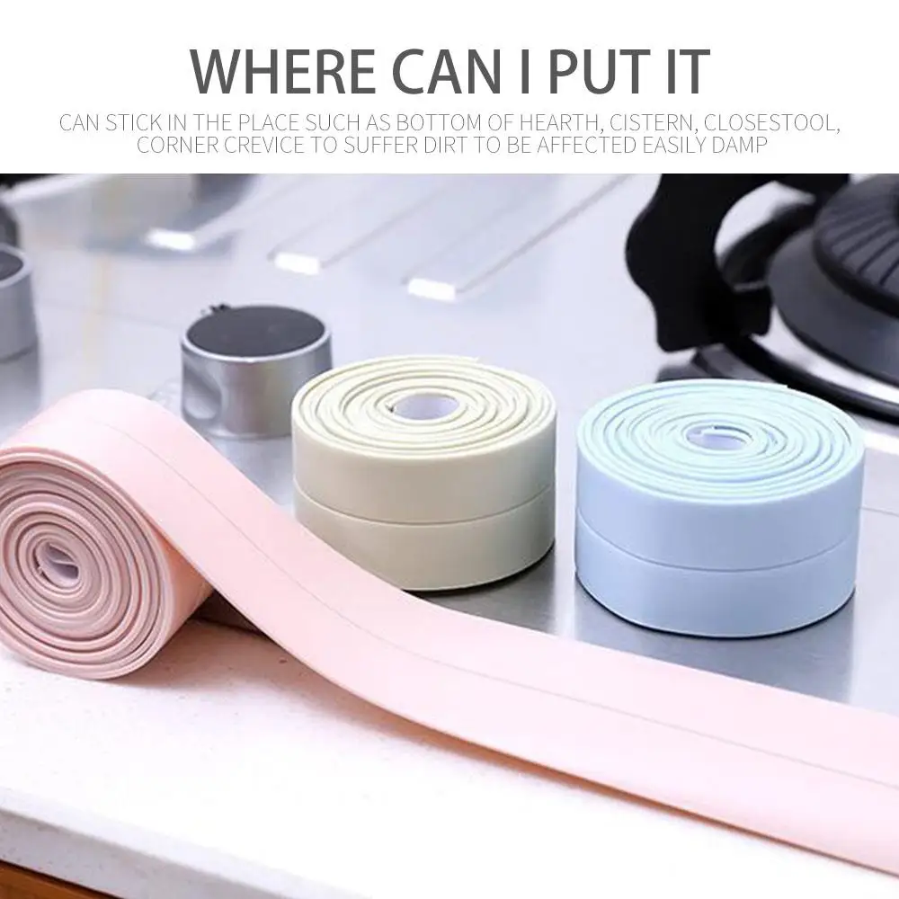 Уплотнительная лента суперклейкая водостойкая полезная практичная ПВХ 3 цвета 2