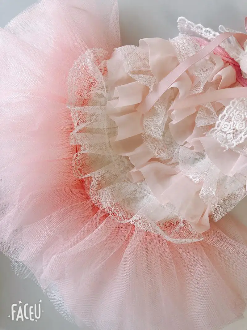 Ограниченная серия маленькая фея кружевные платья для декора юбки собак с