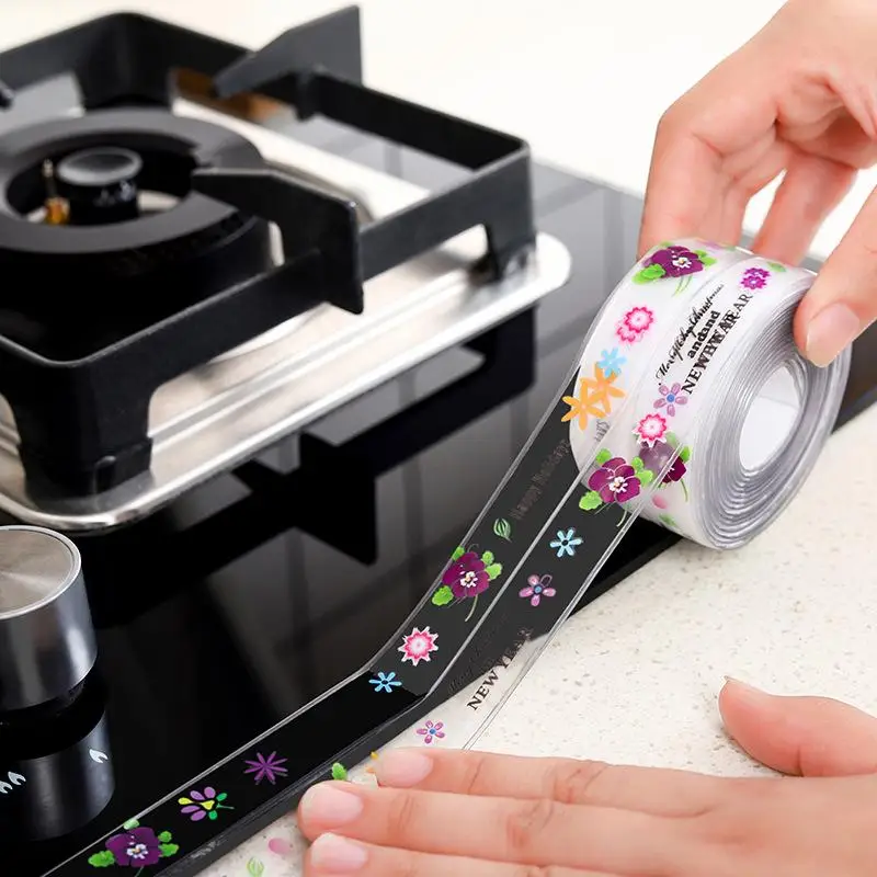 Водостойкая клейкая лента для кухонной раковины самоклеящаяся стен столешницы
