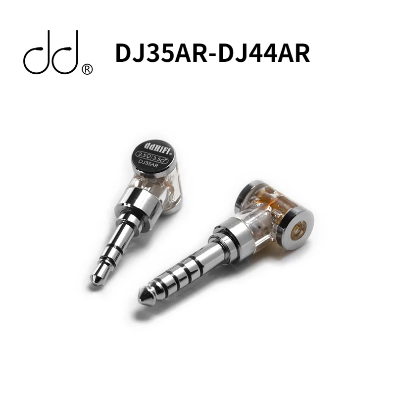

DD ddHiFi DJ35AR DJ44AR полностью новый родиевый 2,5 мм сбалансированный Женский до 3,5 мм и 4,4 мм Мужской адаптер