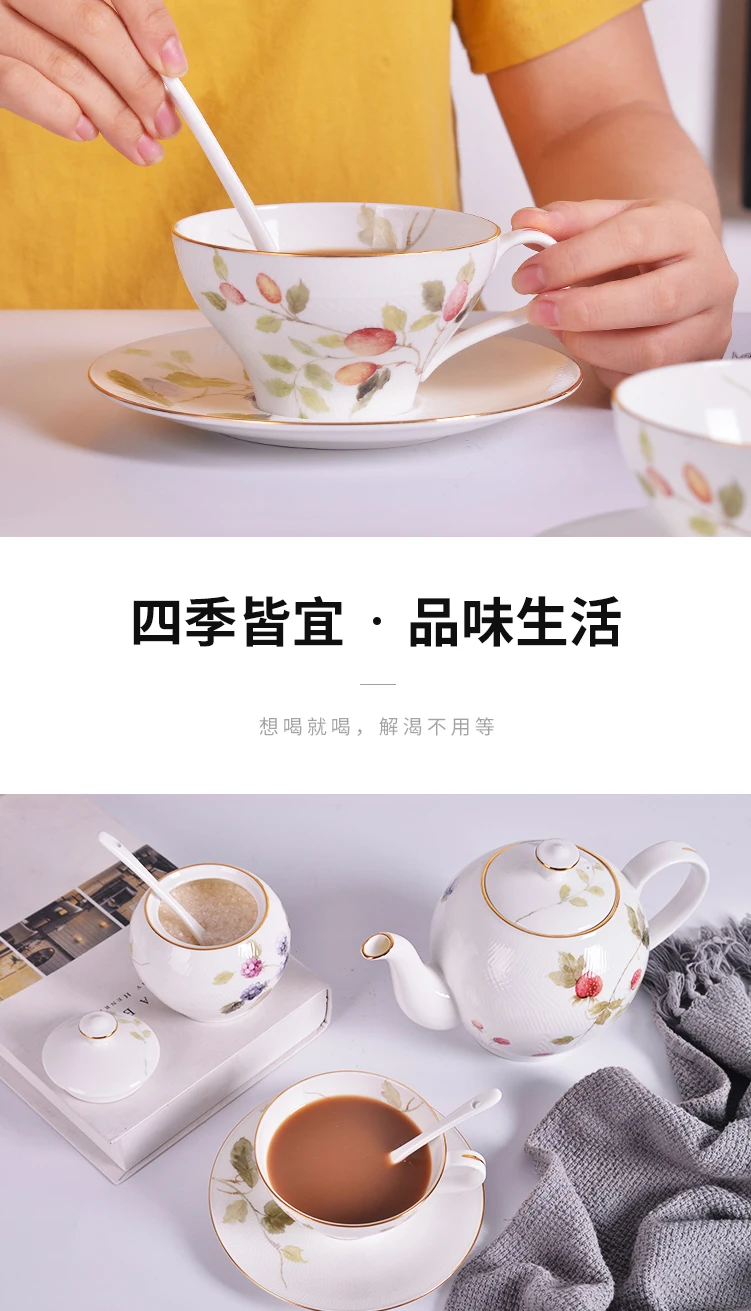 

Hand Painted Coffee Cup Luxury Modern Eco Friendly Bone China Coffee Cup Northern Europe Tazas De Cafe Kitchen Supplies DL60BD