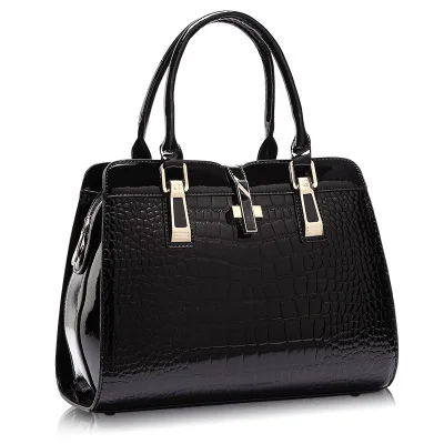 

Hot Sales Women's handbags Alligator Crocodile Leather Shoulder Bags Female Messenger bags luxury Brands Designer Tote