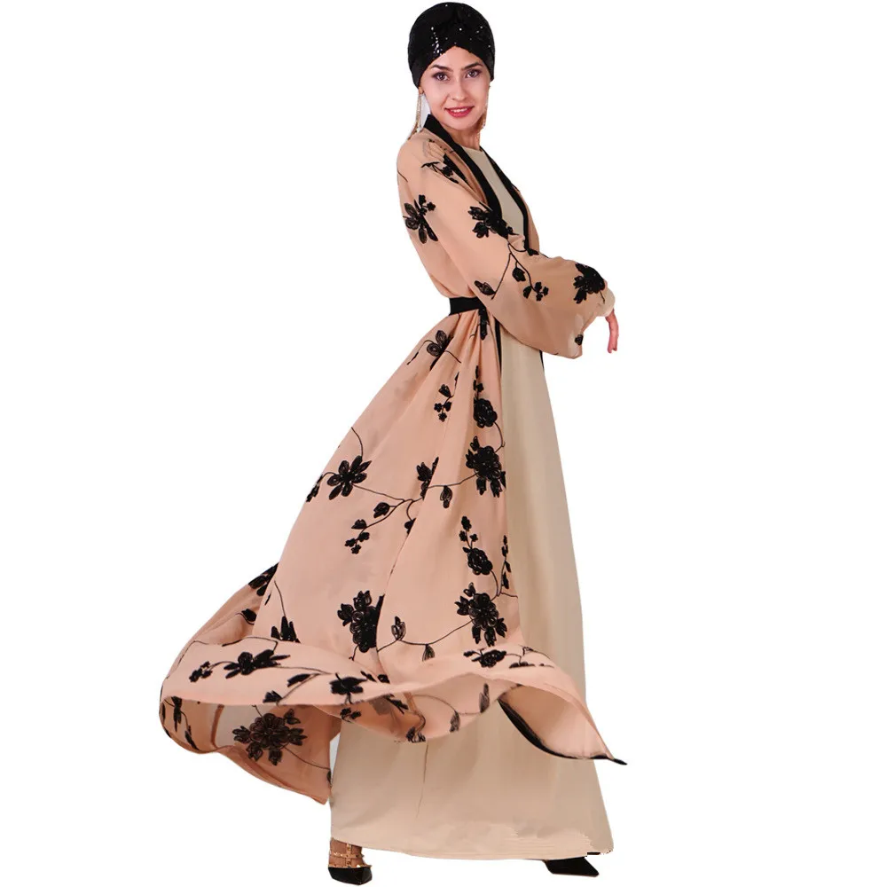 Muslim women summer abayamurah chiffon kaftan( no inside dress) | Тематическая одежда и униформа
