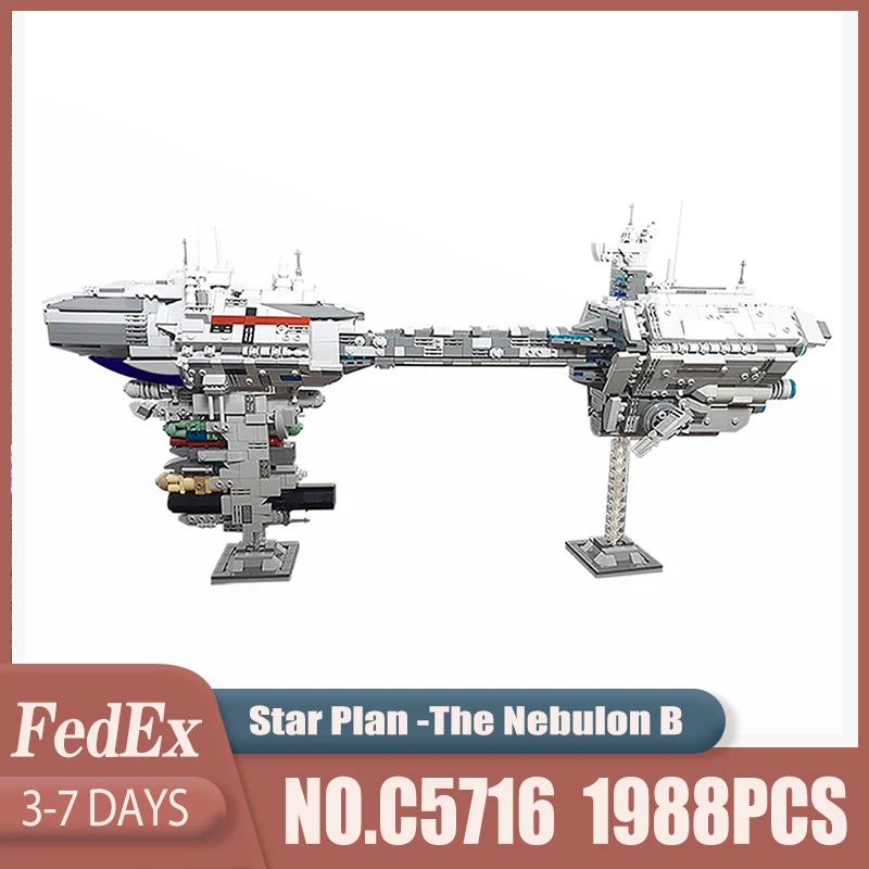 Строительные блоки Nebulon-B Escort Frigate серия фильмов звезды модель C5716 кирпичи