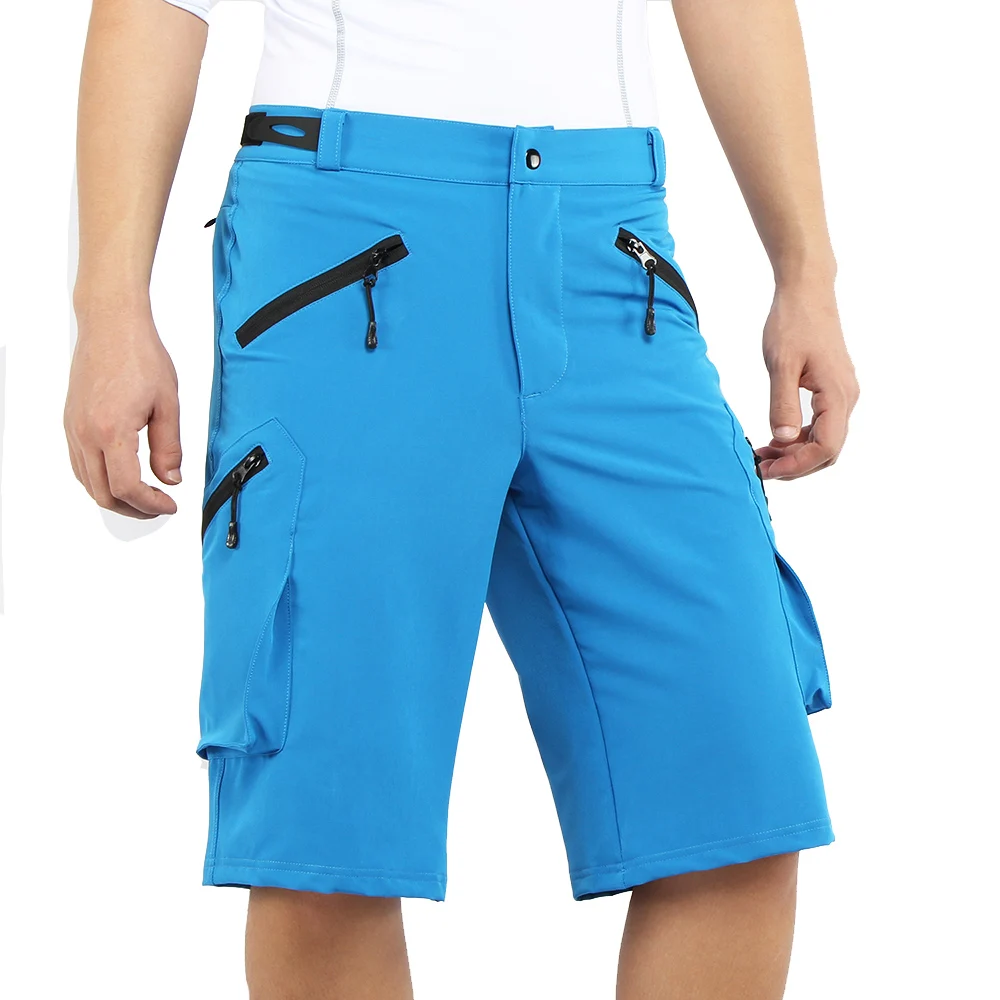 Мужские спортивные велосипедные шорты для горных велосипедов с карманами|Шорты|