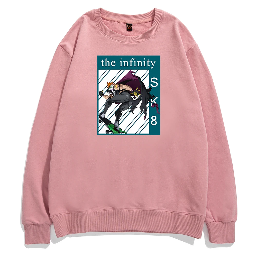 

Толстовка мужская с принтом «Тень», хлопок, свитшот с рисунком аниме скейтборда, японская манга, толстовка «бесконечность», стиль хип-хоп, SK8